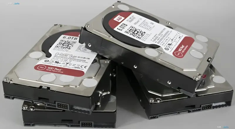 Жесткие диски WD Red 6ТБ на фоне дефицита памяти из-за бум ИИ