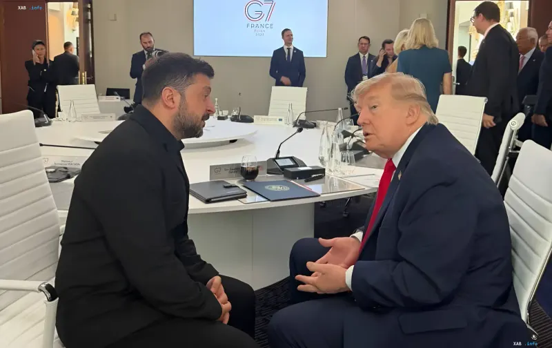 Встреча Владимира Зеленского и Дональда Трампа на саммите G7 в Париже: обсуждение ПВО и ракет