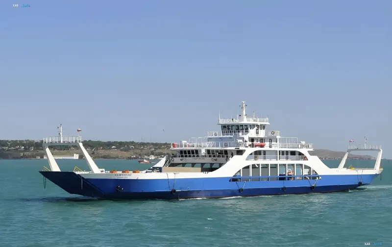 Passenger ferry at sea — symbol of logistics routes that may be disrupted during SBU special operation