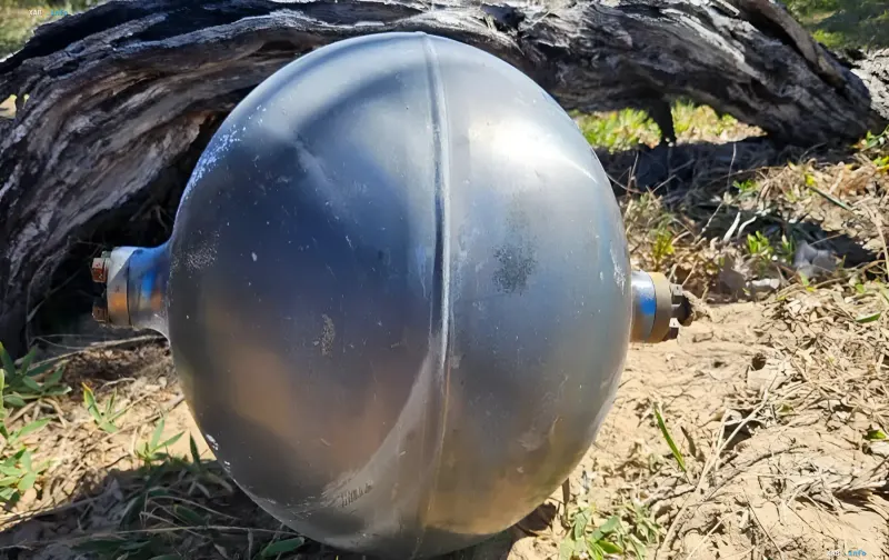 Titanium sphere found on an Australian beach, sparking debates about its origin — aliens or space debris