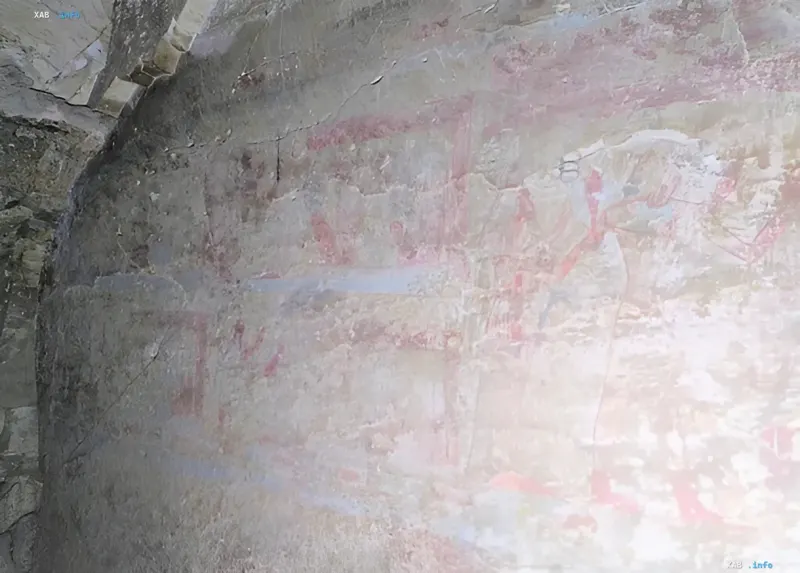 Фрагмент древних росписей в гробнице Пасера в Луксоре, обнаруженной нидерландскими археологами
