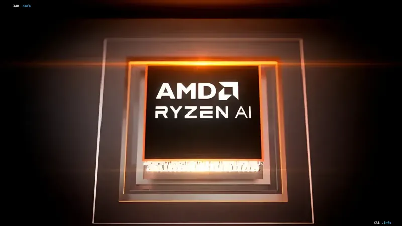 AMD Ryzen AI logo against a glowing processor background, symbolizing the new Zen 6 architectural breakthrough