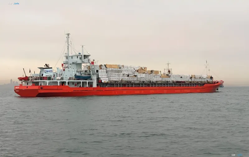 Cargo ship MV OMORFI, where an Indian sailor died, sparking a diplomatic incident between India and Ukraine