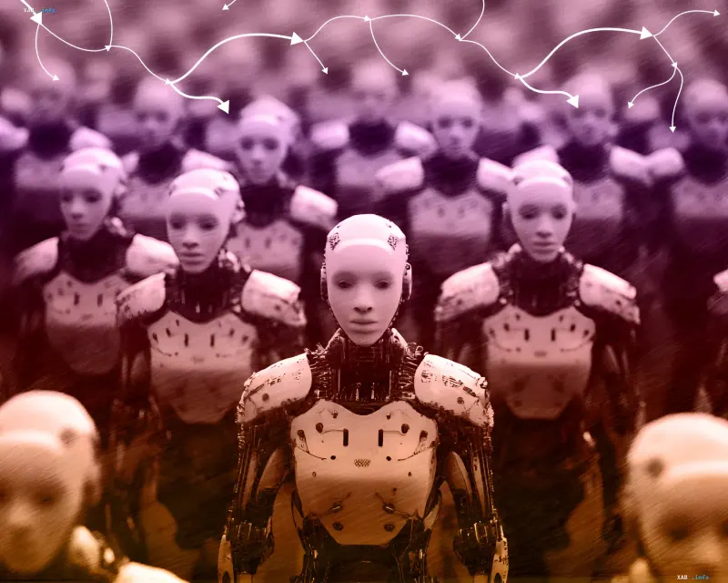 AI agent robots symbolize Meta's future and Mark Zuckerberg's personal AI agents