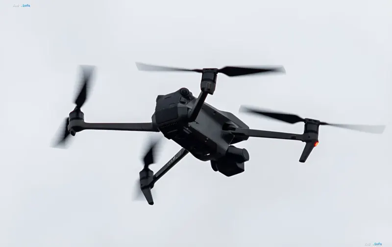 Unmanned aerial vehicle flying over the Bulgaria-Romania border, linked to explosion incident and gas pipeline threat