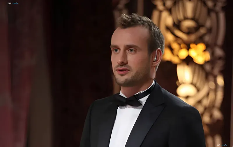 Francis Matthew Romanov in a tuxedo against a luxurious backdrop — from British aristocrat to Ukrainian bachelor