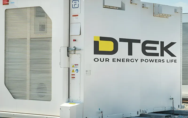 Промышленная батарея DTEK мощностью 1 МВт — двухчасовой накопитель энергии для балансировки сети в жару