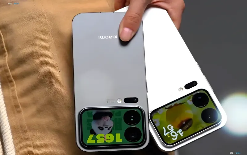 Xiaomi 18 Pro Max with back panel, Leica camera and secondary display — render of the flagship powered by Snapdragon 8 Elite Gen 6 Pro