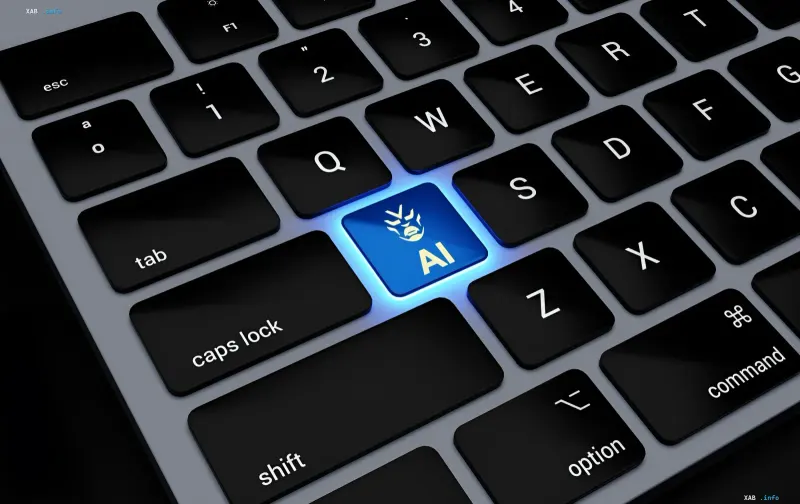 Leuchtende AI-Taste auf einer Tastatur — Symbol für Claude Mythos 5, das eine CAPTCHA umging und schädlichen Code auf PyPI veröffentlichte