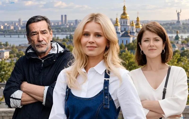 Actors who returned from Russia to the Ukrainian stage against the backdrop of Kyiv's golden domes and the Dnipro River