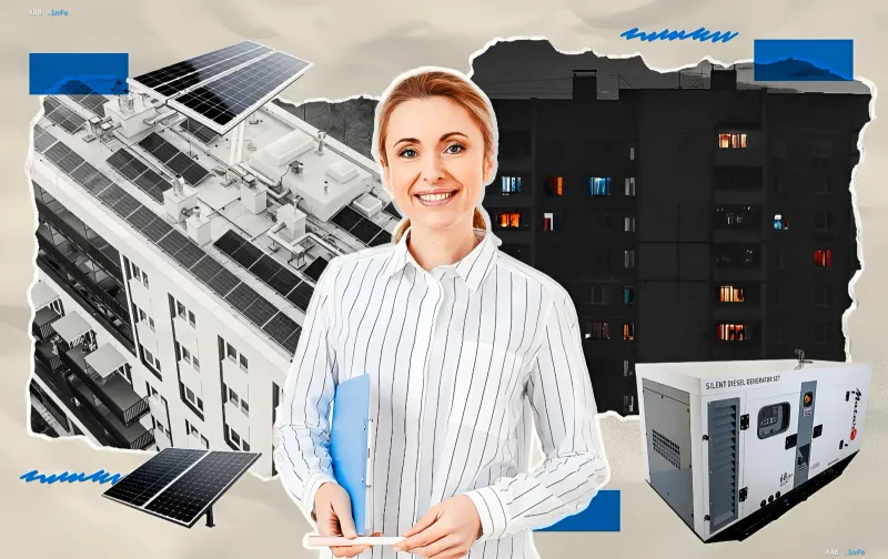 Preparing high-rise buildings for winter and installing generators