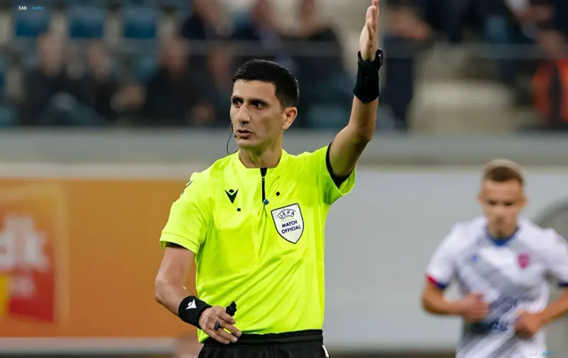 Aliyar Aghayev Hauptschiedsrichter für Spiel Georgien Ukraine