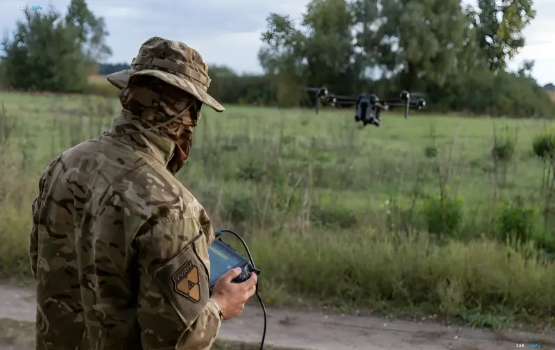 Ukrainian Slavic reconnaissance drone by Vyriy Industries