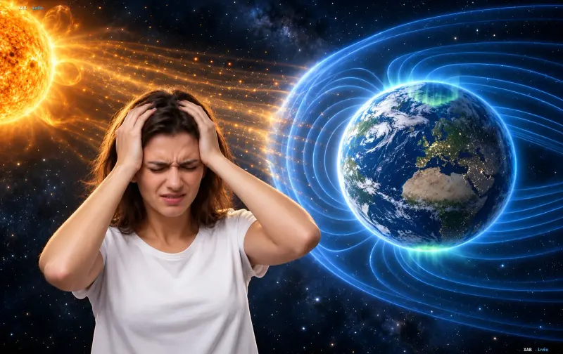 Diagramm der geomagnetischen Aktivität und Vorhersage der Magnetstürme bis zum Ende der Woche