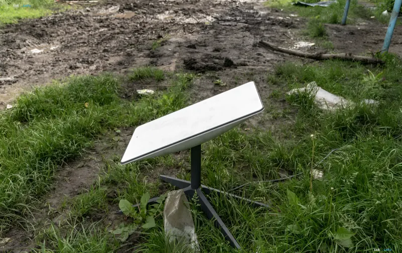 Starlink satellite internet station under threat of Russian sabotage