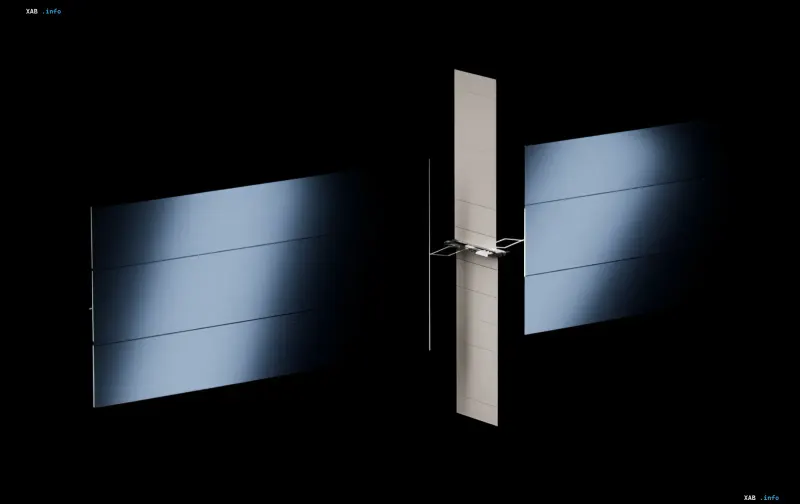 First AI1 satellite model for SpaceX's Starmind project