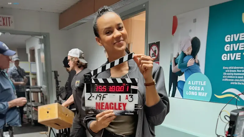 Maria Sten as Neagley in the Amazon Prime Video detective series