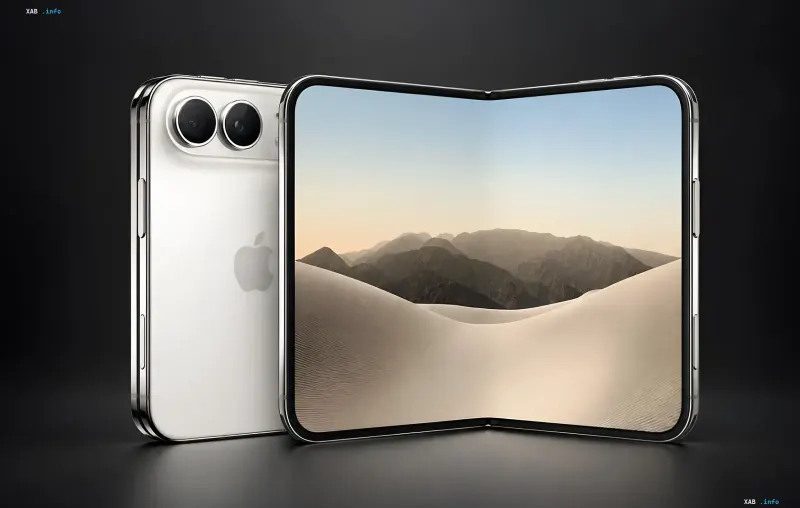 Faltbares iPhone Duo Smartphone von Apple mit Bildschirmschutztechnologie
