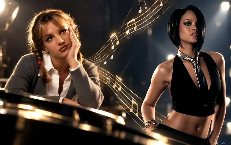 Britney Spears bei einem Auftritt auf der Bühne
