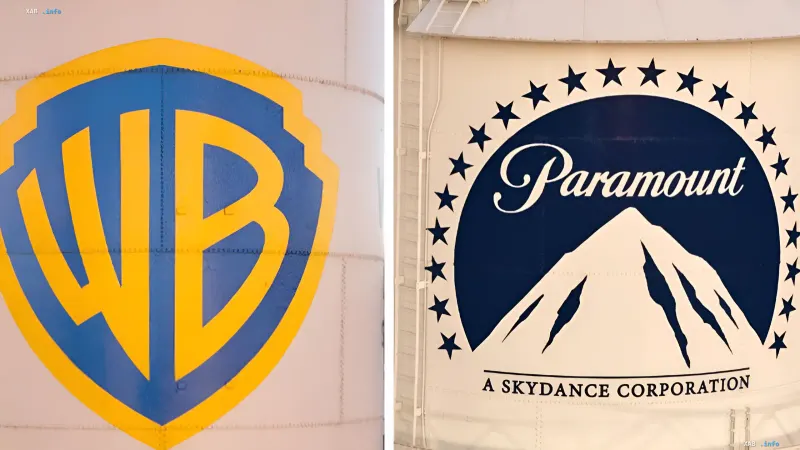 Логотип объединенной студии Skydance после слияния Paramount и Warner Bros