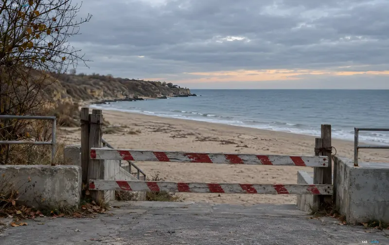 Schwarzmeerküste in der Region Odesa unter Sicherheitsrestriktionen
