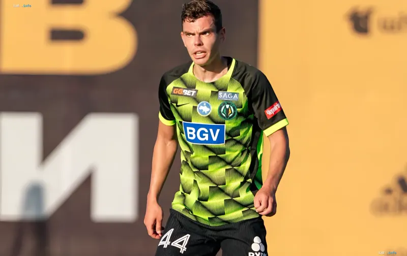Serhii Chobotenko im Trikot des FC Polissya