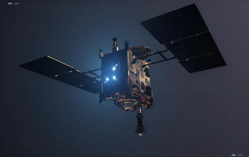 Японський космічний зонд Hayabusa2 у відкритому космосі