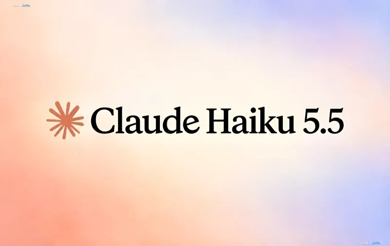 Интерфейс искусственного интеллекта Anthropic Claude Haiku 5.5
