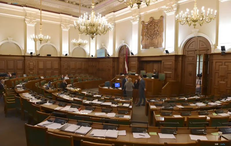Здание Сейма Латвии в Риге