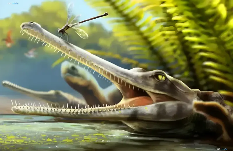 Remains of the new prehistoric crocodile species Ctenosuchus tenuidens from 170 million years ago