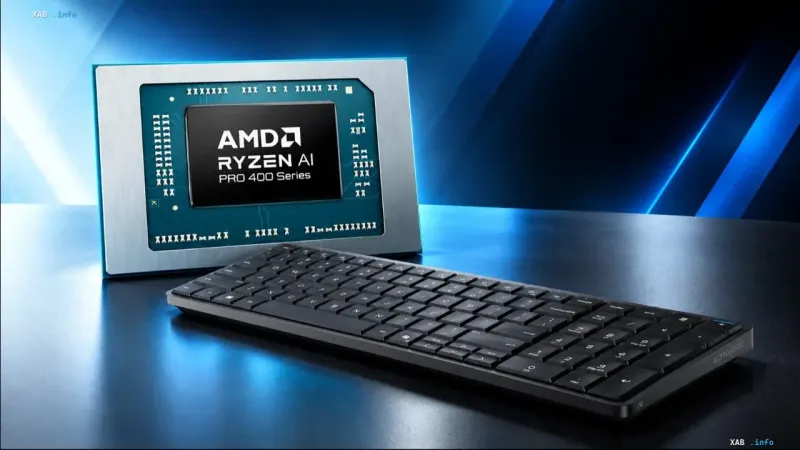 HP EliteBoard G2a Tastatur-PC mit Ryzen AI Pro 400 Prozessor