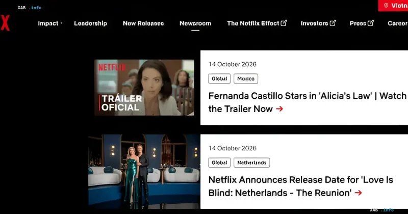 Netflix Logo und Streaming-Schnittstelle auf einem Monitorbildschirm