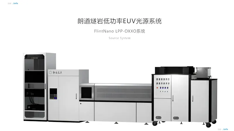 FlintNano LPP-OXXO EUV source prototype by Langdao Silex on display