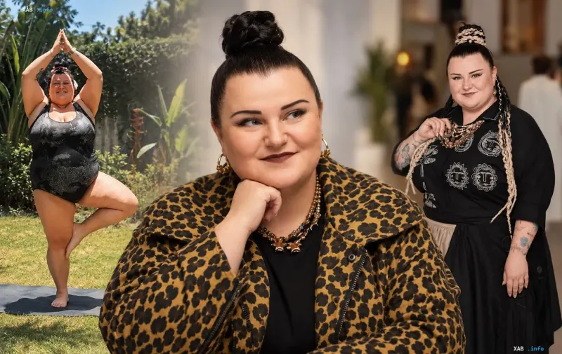 Ukrainian rapper alyona alyona after announcing bariatric surgery in various outfits