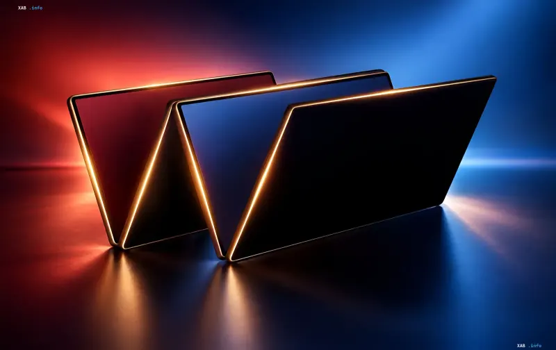Складной смартфон Samsung W27 в золотистом оформлении на фоне неоновой подсветки