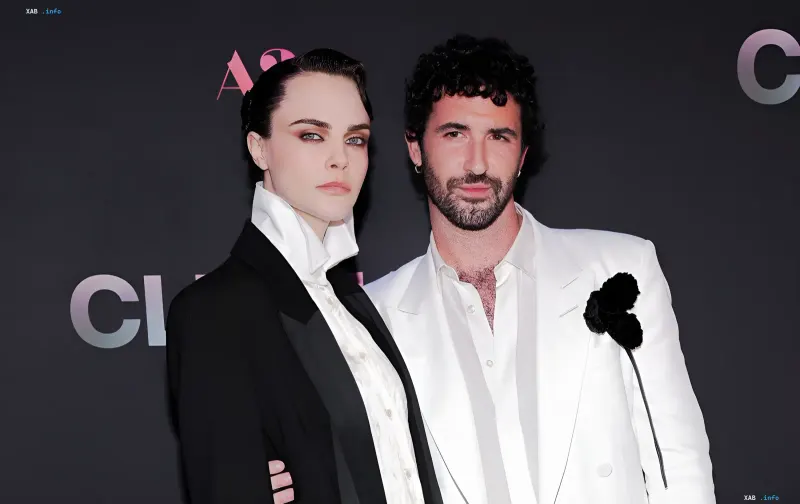 Cara Delevingne und Jordan Firstman auf dem roten Teppich einer Filmpremiere in New York