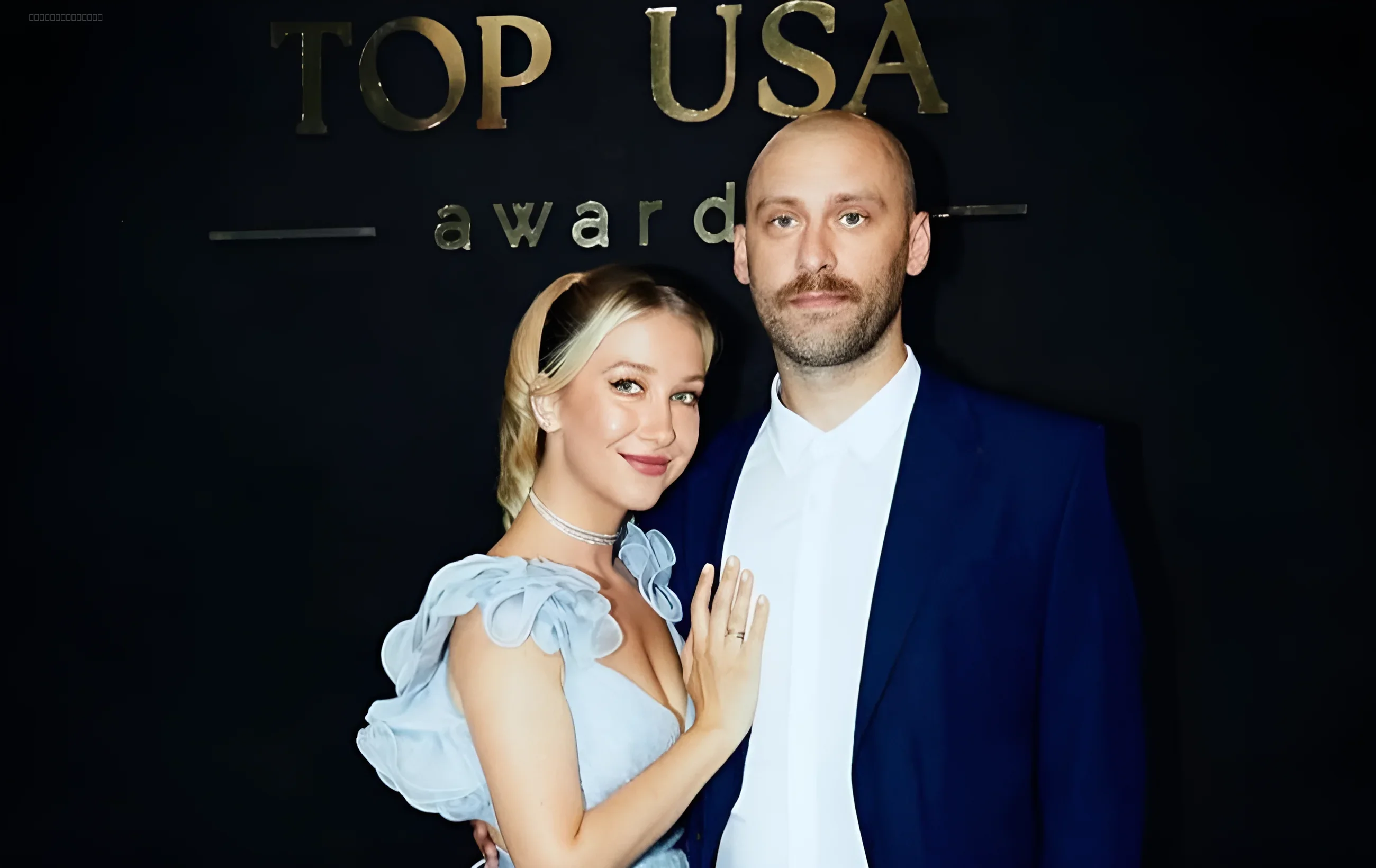 Анастасия Ровинская и Ярослав Ровинский на мероприятии TOP USA award