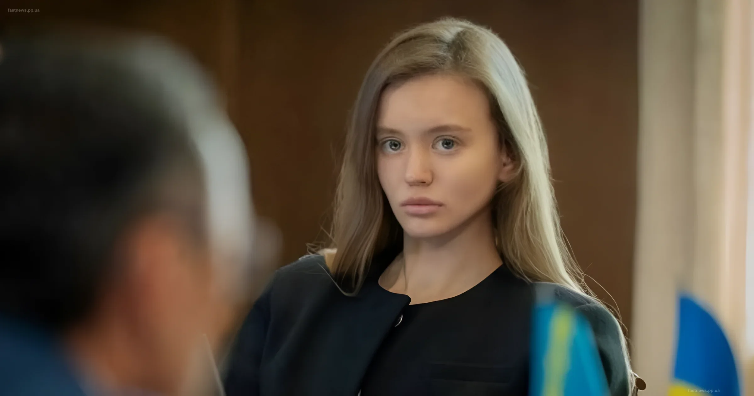 Анна Дорош в Министерстве здравоохранения Украины во время скандала о назначении