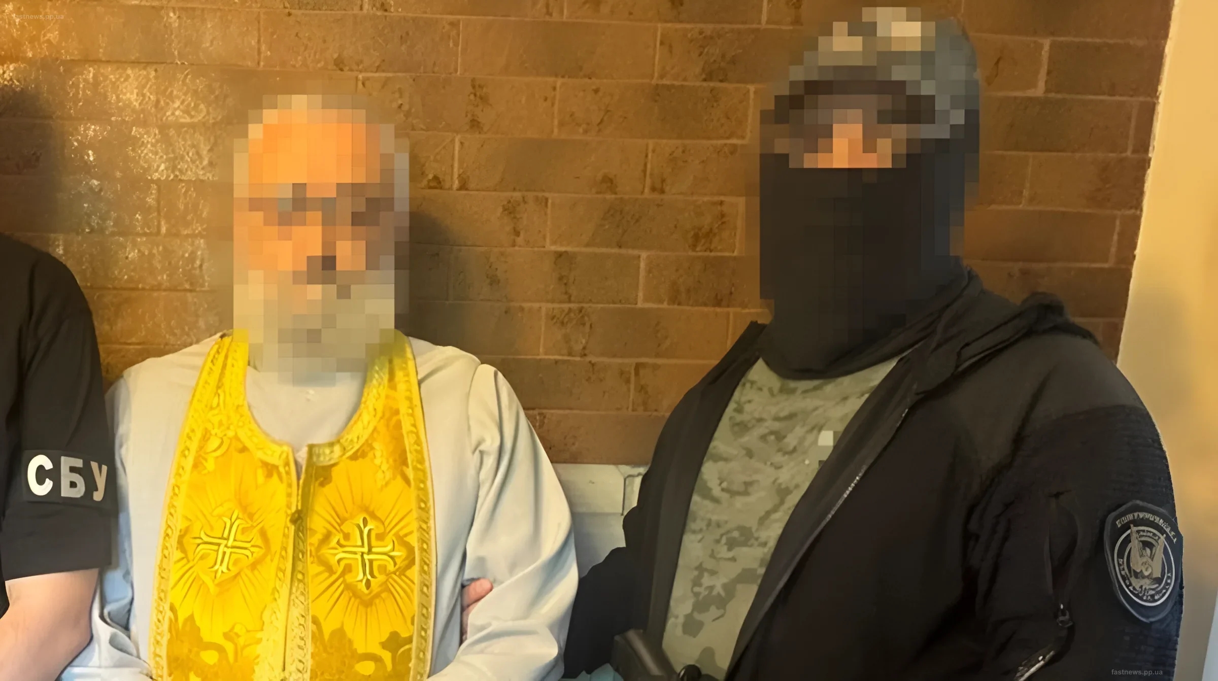 Detention of a UOC MP cleric by SBU officers in Odesa on suspicion of high treason