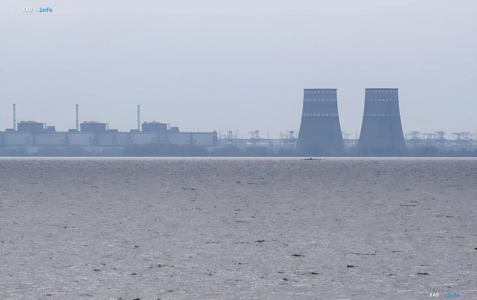 Zaporizhzhia NPP seen from water: IAEA inspectors confirm strike, radiation normal, staff hiding under fire