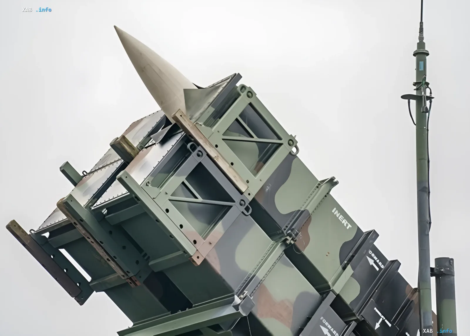 Patriot missile on a launcher: symbol of Ukraine's air defense shortage