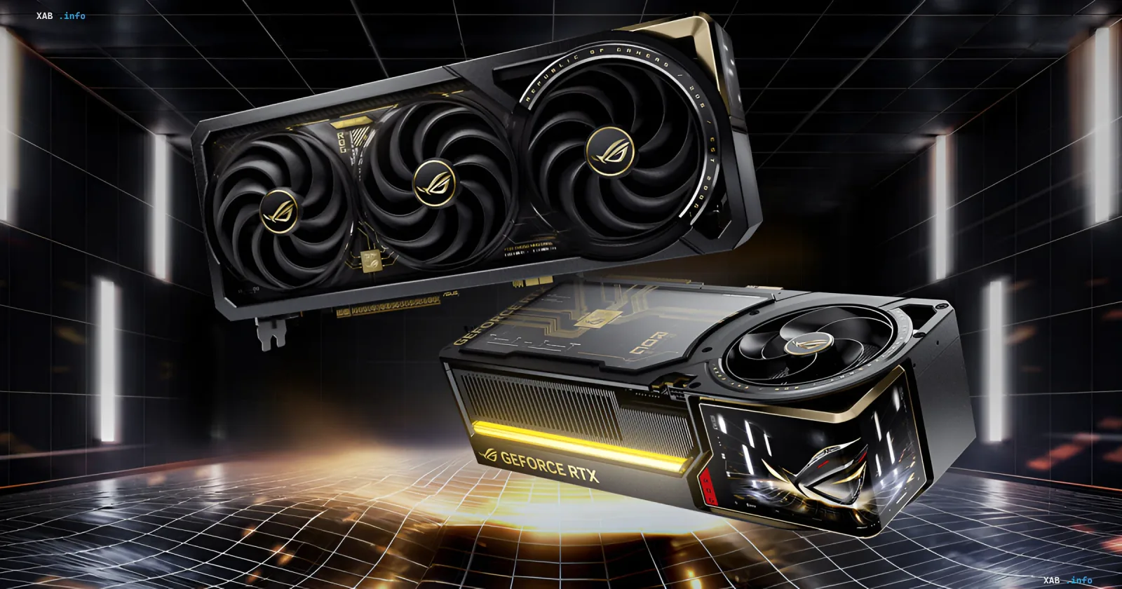 Asus ROG RTX 5090 Edition 20 с AMOLED-экраном и жидким металлом в дизайне