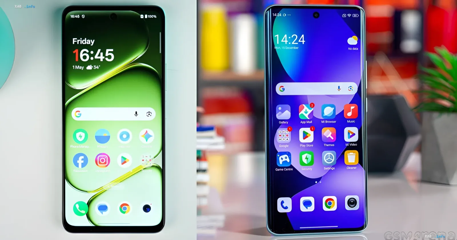 Сравнение OnePlus Nord CE 6 Lite и Redmi Note 15: экраны смартфонов с интерфейсами MIUI и OxygenOS