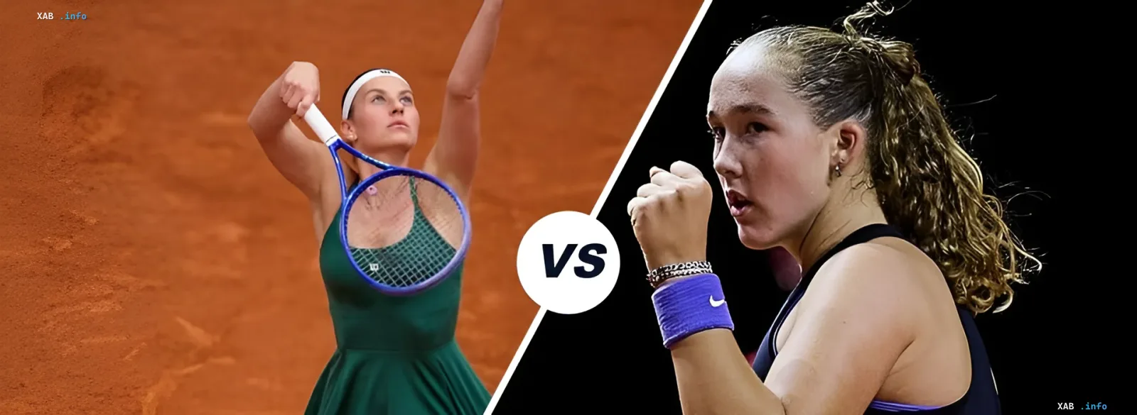 Марта Костюк против Мирры Андреевой: противостояние в полуфинале Roland Garros 2026