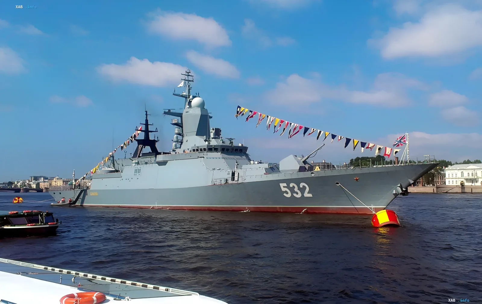 Corvette 'Boikiy' (hull number 532) in Kronstadt: symbol of Russian fleet vulnerability in the Baltic after the strike