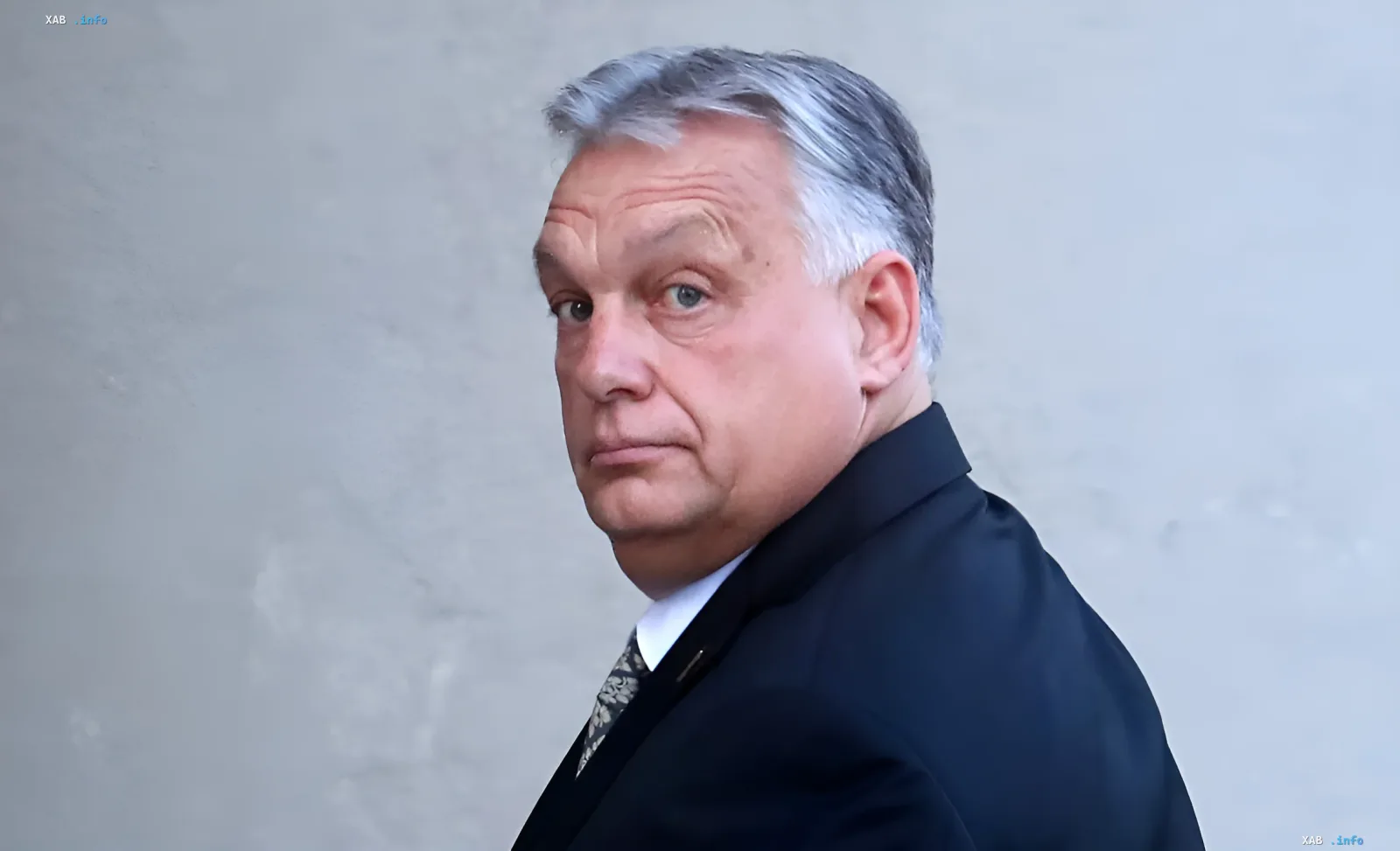 Виктор Орбан, экс-премьер Венгрии, на фоне принятия поправок, ограничивающих его политическое влияние