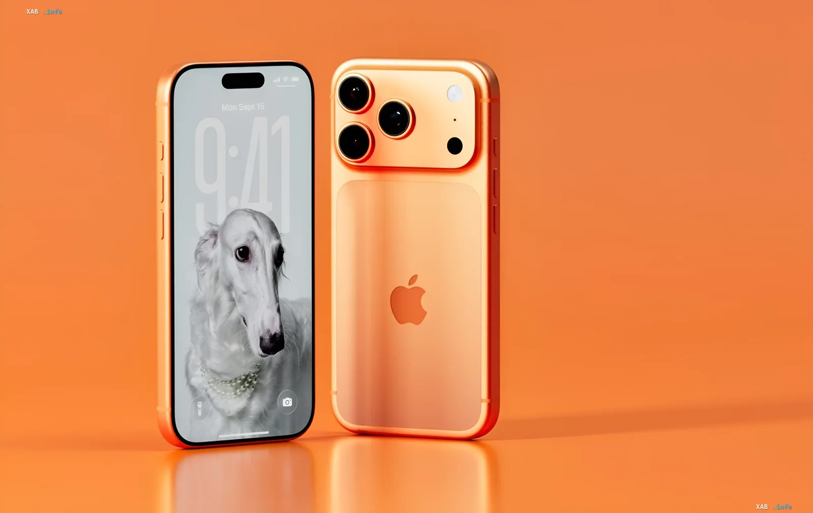 Oranger iPhone mit A12- oder A13-Chip, der die in älteren Modellen gefundene unbehebbare Backdoor-Schwachstelle zeigt
