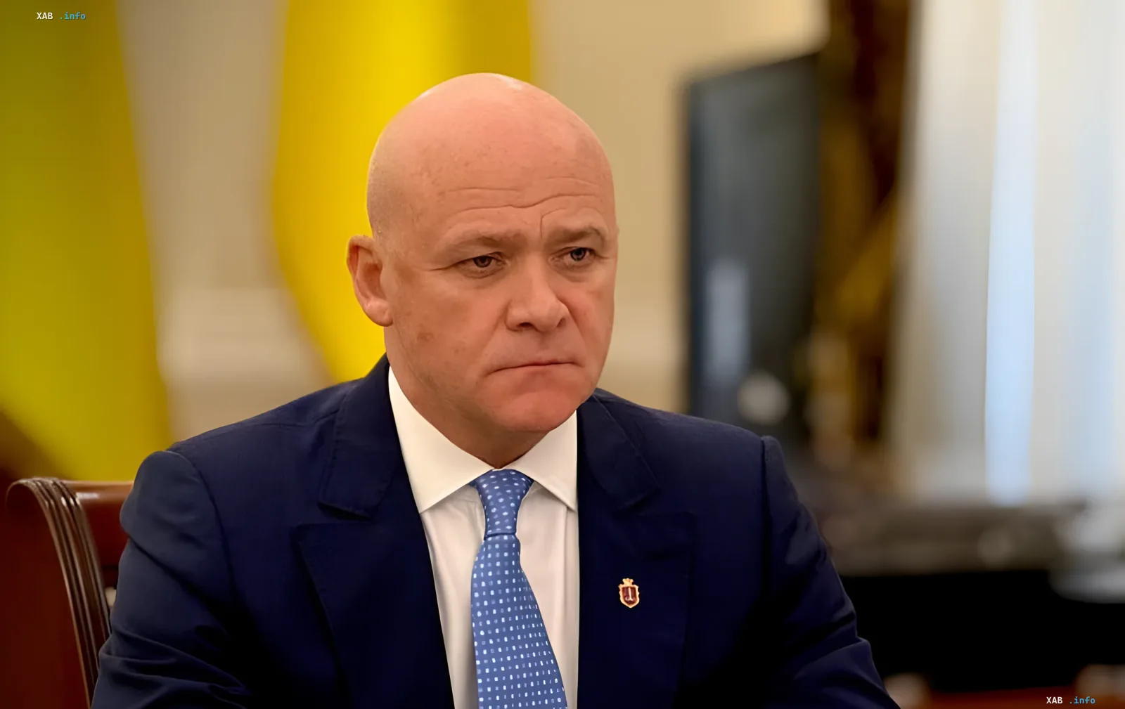 Gennady Trukhanov in an official setting: Mayor of Odesa on the importance of preserving Russian culture and Pushkin in the city