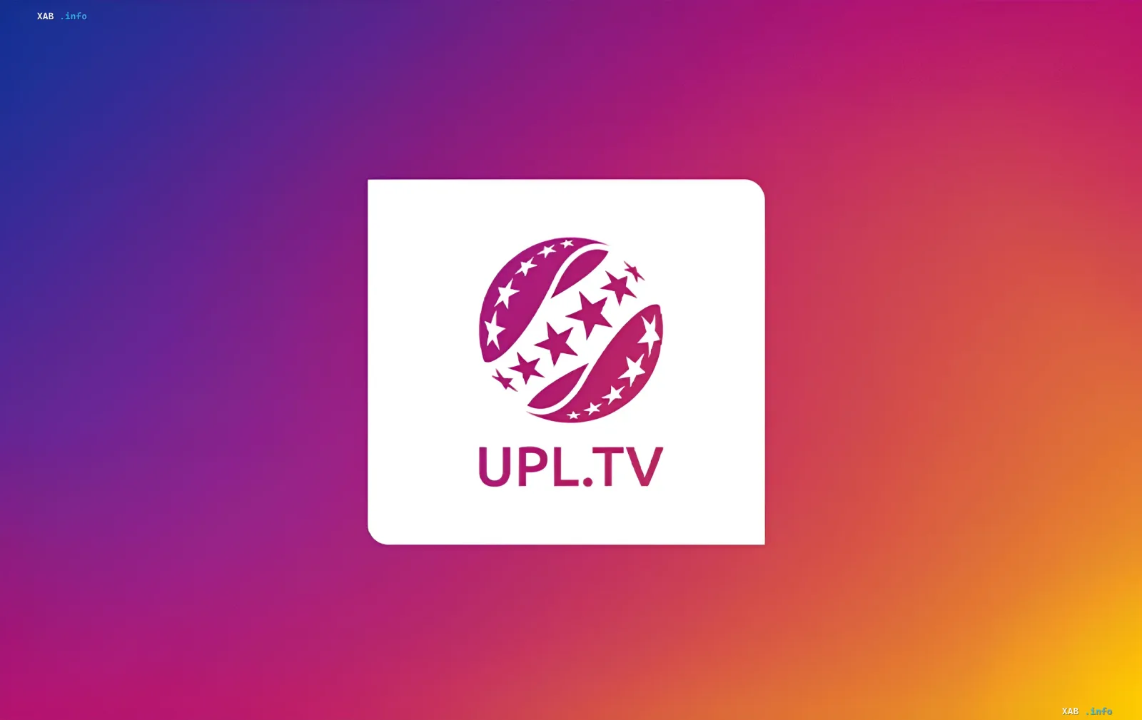 Логотип UPL.TV на градиентном фоне — символ украинского футбольного медиа, столкнувшегося с финансовым кризисом