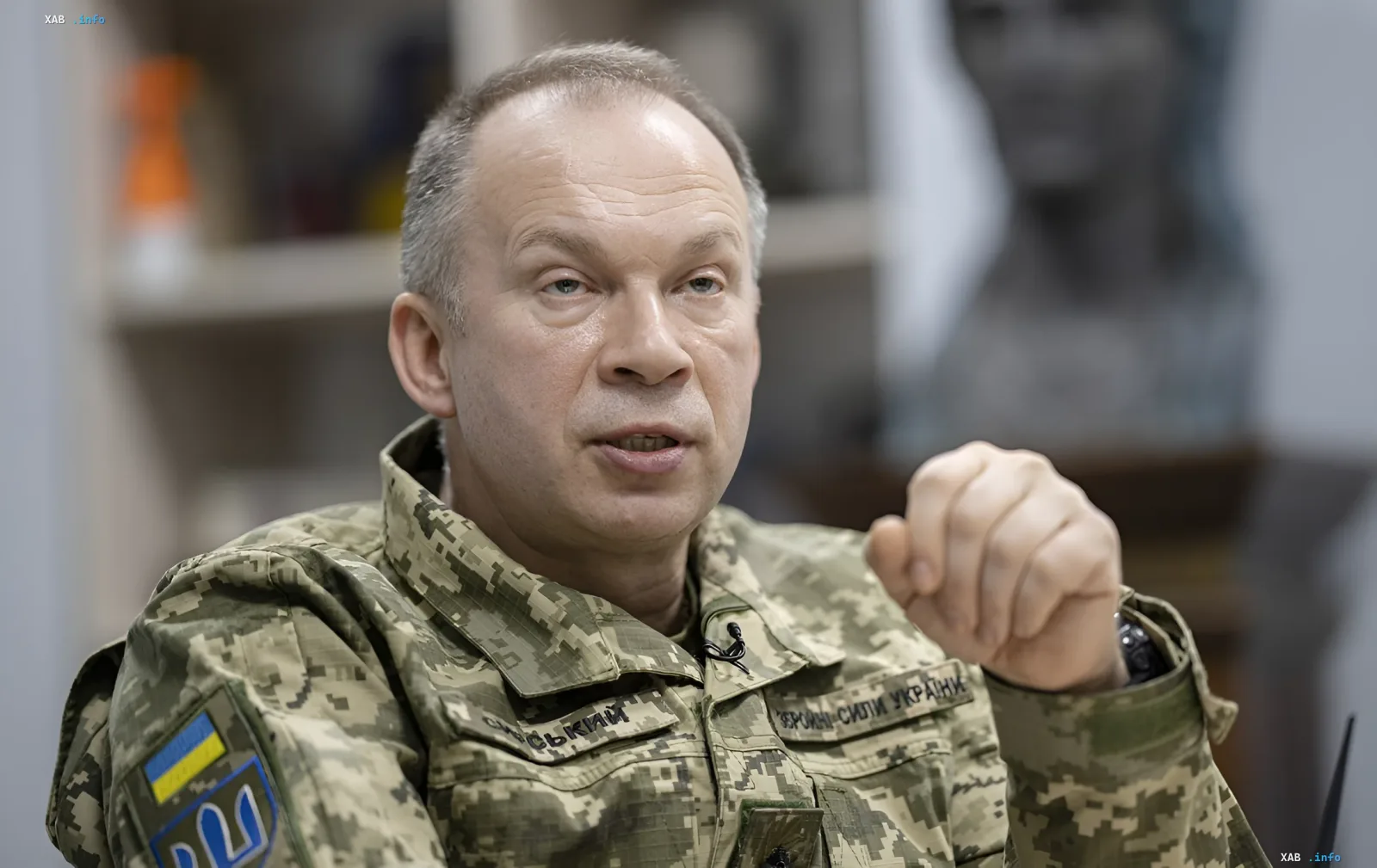 Lieutenant General Serhiy Kryvonos, Commander of the Ukrainian Air Force, discusses air defense tactics amid massive drone attacks